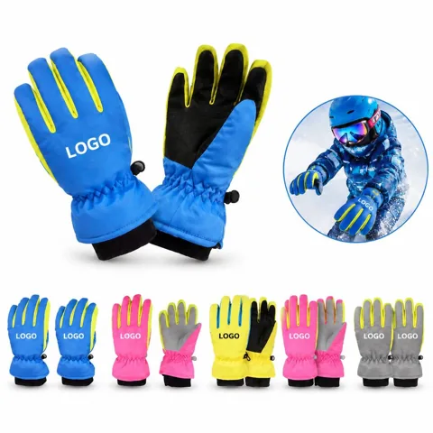 Insulated Windproof Snowboard Glove with Grip
