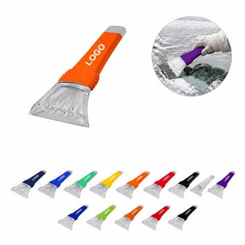 Durable Handheld Tool for Removing Ice and Frost from Car