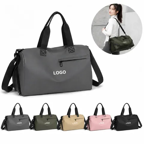 Water-Resistant Nylon Travel Backpack Fits 15-Inch Laptop