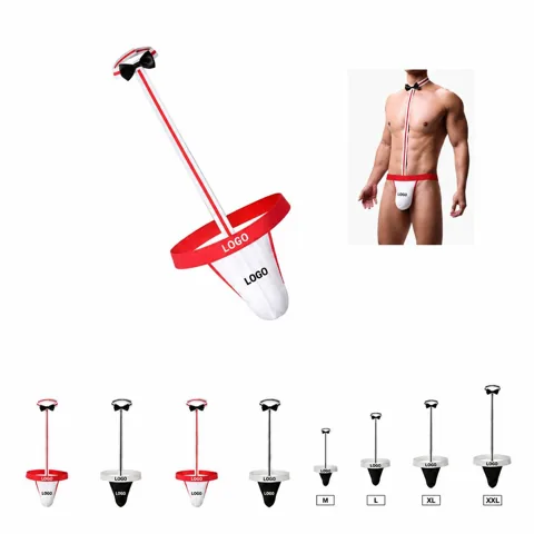 Breathable Bow-Accent Thong Underwear