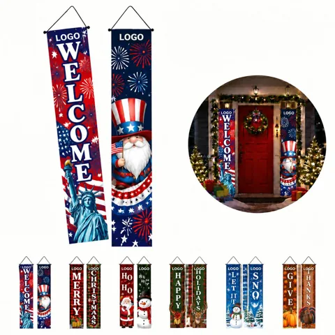 Weather-Resistant Hanging Party Flags for Festive Decor