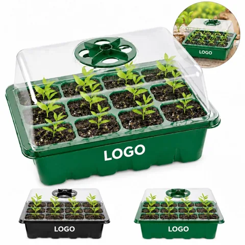 Durable PET Seed Starter Tray with Drainage Cells