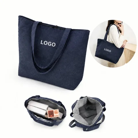 Customizable Canvas Tote Bag for Daily Use and Promotions