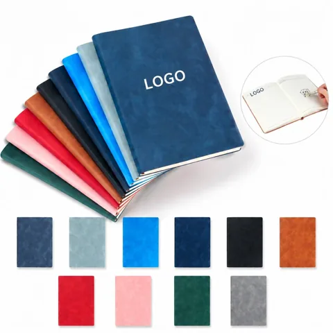 Soft Cover PU Notebook for Journaling and Note Taking