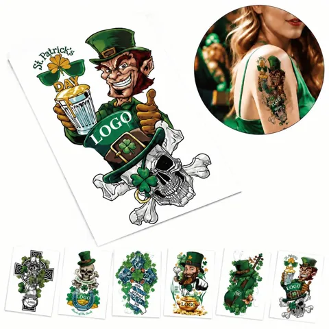 St. Patrick's Day Temporary Tattoo Stickers