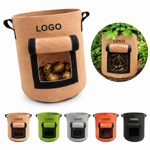 Breathable Felt Potato Planting Bag for Root Vegetables