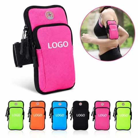 Sports Armband Phone Case with Breathable Strap
