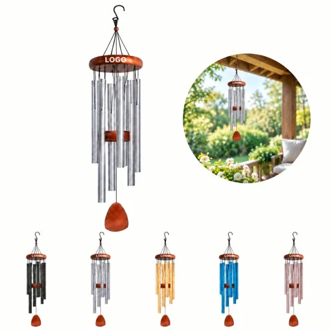 Metal Wind Chime with Soothing Melodic Tones for Outdoor