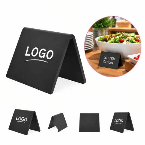 Portable Reusable Mini Chalkboard with Slate Surface