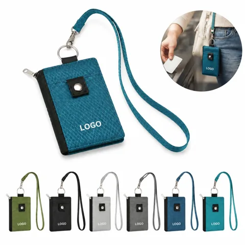 RFID Blocking Keychain Card Holder