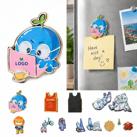 Flexible Magnetic Fridge Note Holder