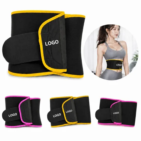 Adjustable Embossed Fitness Training Belt for Back Support