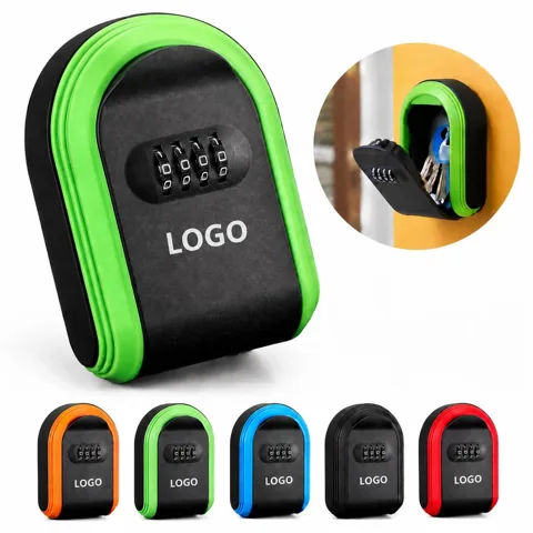 Durable Combination Key Lockbox with Resettable Code