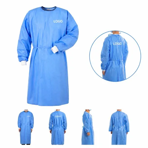 Disposable Nonwoven Medical Isolation Gowns