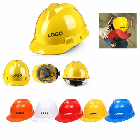 Adjustable Ventilated Safety Hard Hat for Work