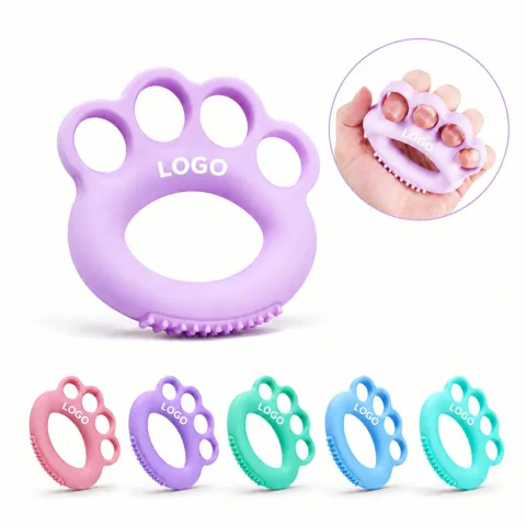 Adjustable Silicone Hand Grip Trainer for Finger Strength