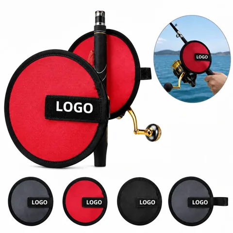 Portable Fishing Lure Storage Bag with Elastic Straps