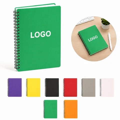 Translucent Spiral Notebook with Semi-Transparent Cover