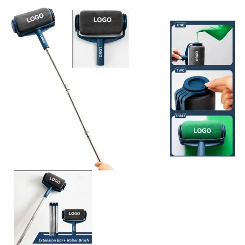 Latex Paint Roller Kit with Replacement Covers