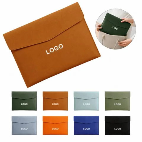Leather Business Briefcase for Work and Travel