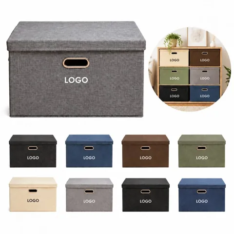 Collapsible Fabric Organizer Bin for Clothes and Toys