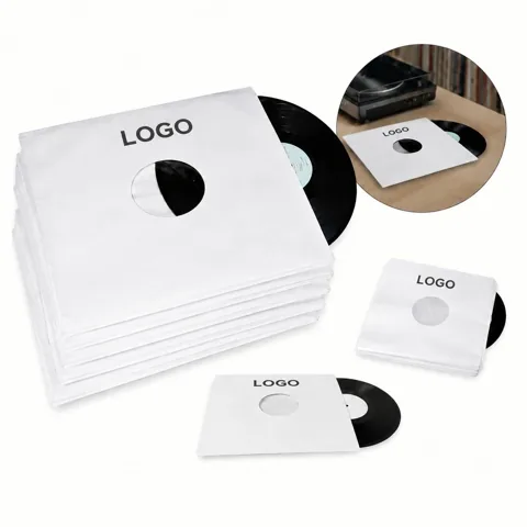 Anti-Static LP Vinyl Record Storage Bag with Soft Lining