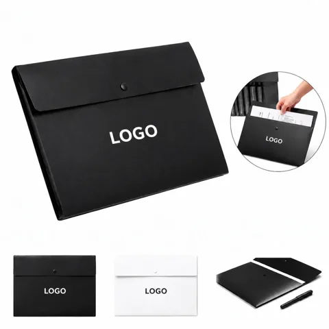 Translucent Snap Closure Document File