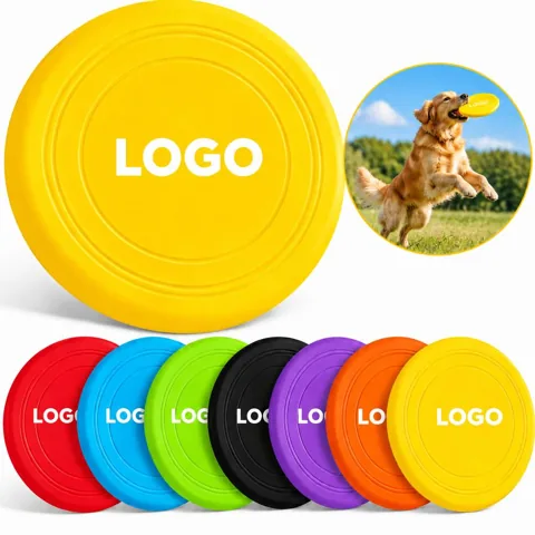 Soft Floating Dog Flying Disc for Fetch and Water Play