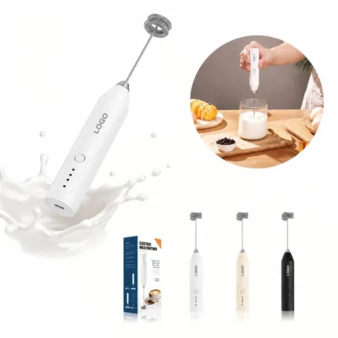Cordless Rechargeable Milk Foamer for Coffee and Latte