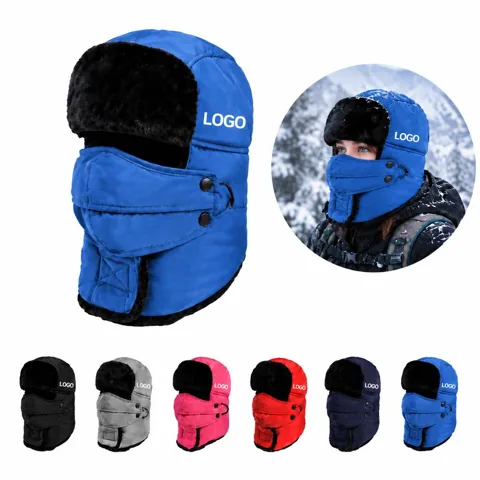 Windproof Insulated Ski Hat for Cold Weather