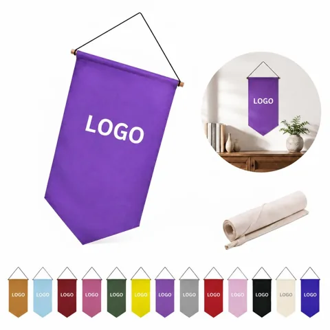 Canvas Banner for Displaying Enamel Pins and Badges