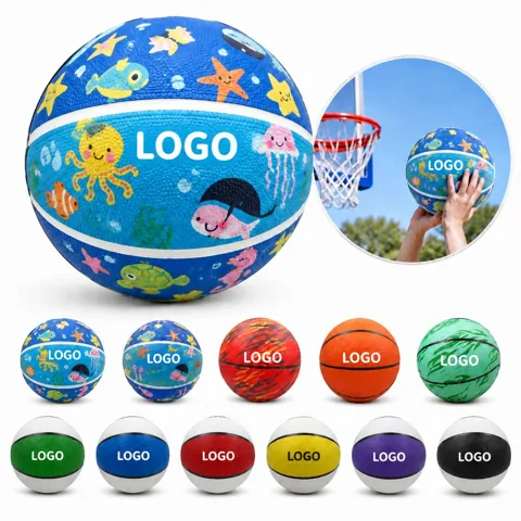 Kids Training Basketball with Non-Slip Grip for Indoor