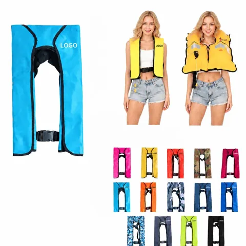 Portable Inflatable Safety Vest for Water Sports
