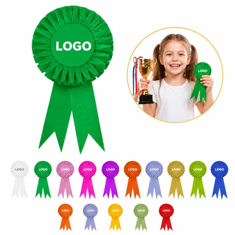 Festive Tinplate Student Corsage Pin for School Events