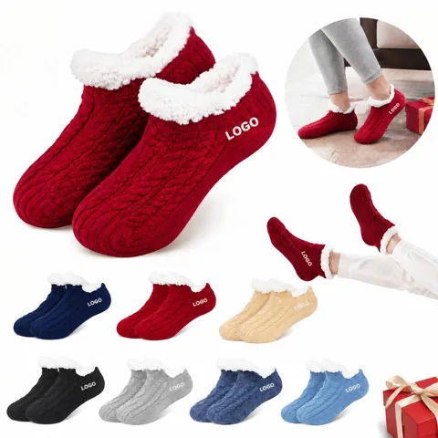 Warm Velvet Anti-Slip Indoor Floor Socks