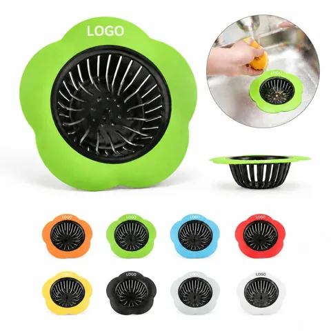 Stainless Steel Floral Sink Drain Filter Cover