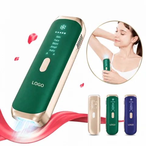 Compact Battery-Powered Painless Hair Removal Tool