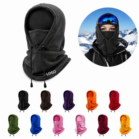 Winter Fleece Face Cover Windproof for Skiing
