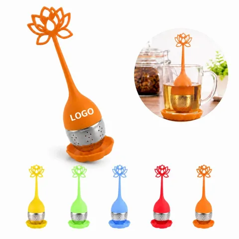 Reusable Flower Silicone Loose-Leaf Tea Steeper