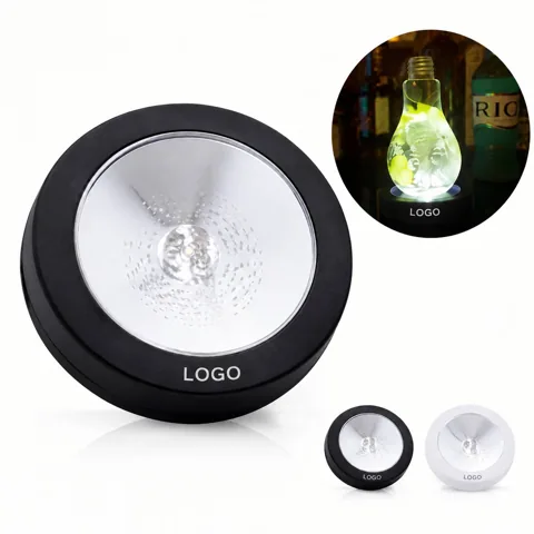 LED Illuminated Display Stand for Bottles with Ambient Glow