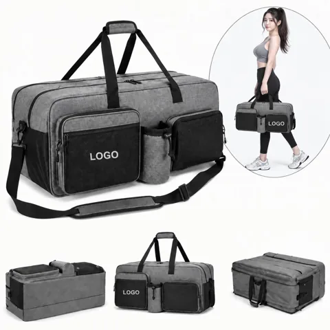 7 Racket Tennis Bag with Water-Resistant Fabric