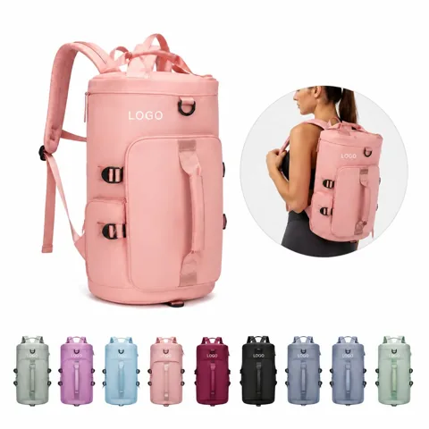 Water-Resistant Large Gym Duffel Bag for Fitness Gear and
