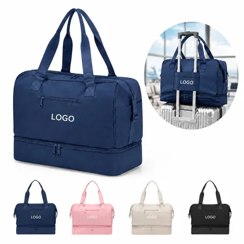Compact Weekender Bag with Shoe Compartment
