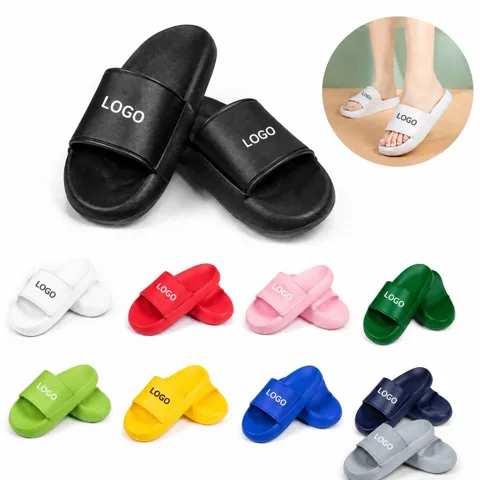 Indoor Anti-Slip Cushioned PVC Sandal for Home