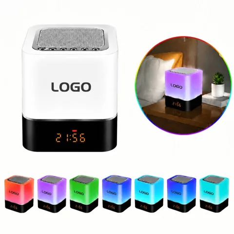 Bluetooth Wireless Speaker with Digital Alarm Clock