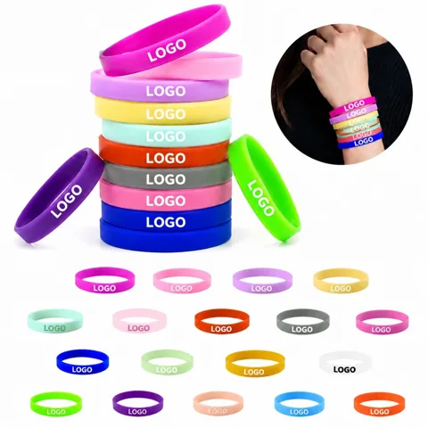 Soft Silicone Wristband for Team Spirit