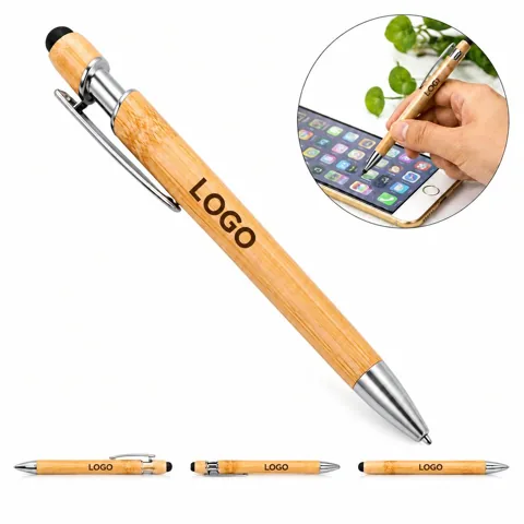 Capacitive Touchscreen Stylus with Push-Click Retractable