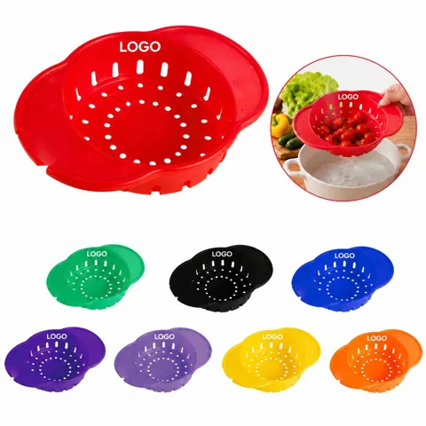 Plastic Kitchen Sink Drain Filter with Fine Mesh