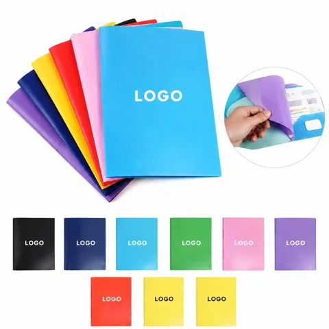 Dual-Clip Polypropylene File Organizer for Loose Papers