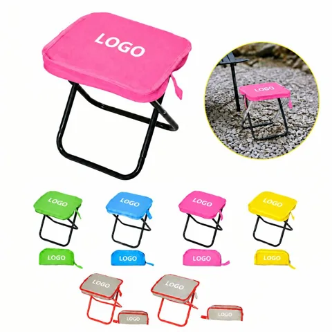 Folding Oxford Camping Stool for Outdoor Portability